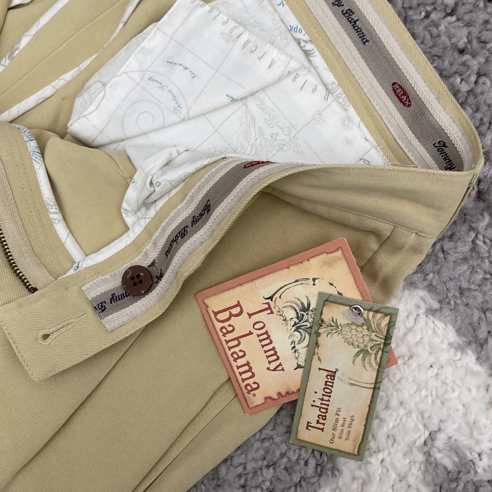 New with tag Tommy Bahama traditional slim fit dress pants no flaws!